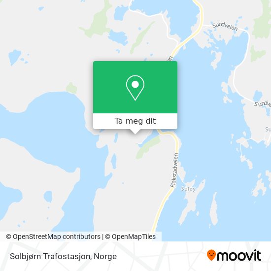 Solbjørn Trafostasjon kart