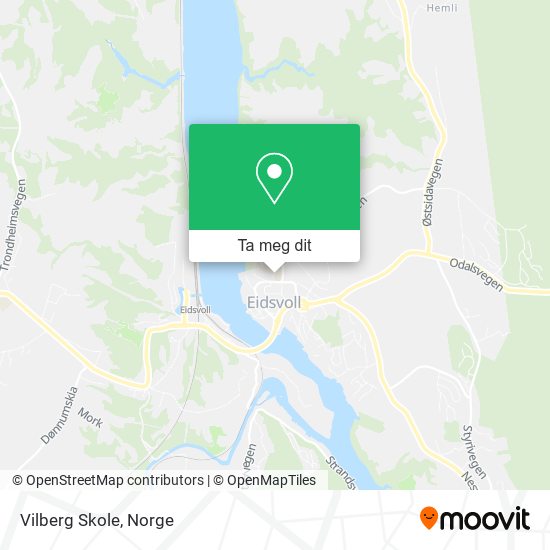 Vilberg Skole kart