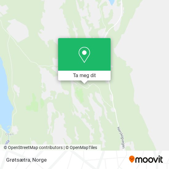 Grøtsætra kart