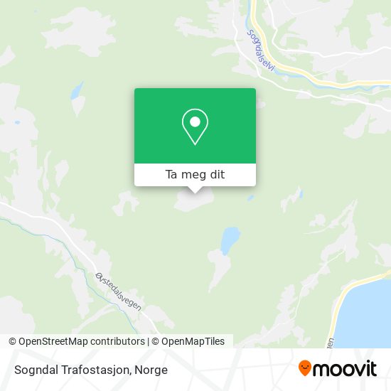 Sogndal Trafostasjon kart