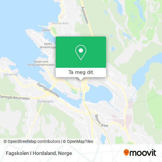 Fagskolen I Hordaland kart