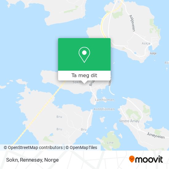 Sokn, Rennesøy kart