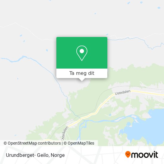 Urundberget- Geilo kart