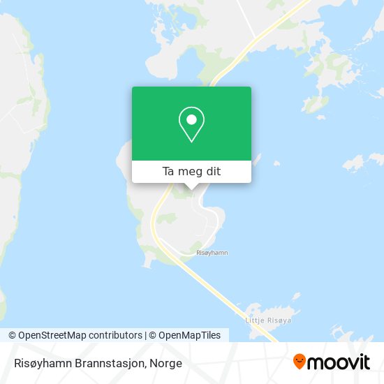 Risøyhamn Brannstasjon kart
