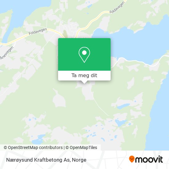Nærøysund Kraftbetong As kart