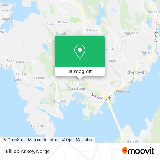 Elkjøp Askøy kart