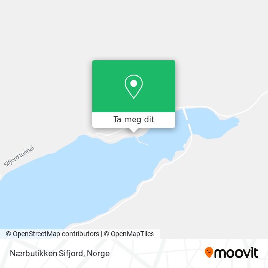 Nærbutikken Sifjord kart