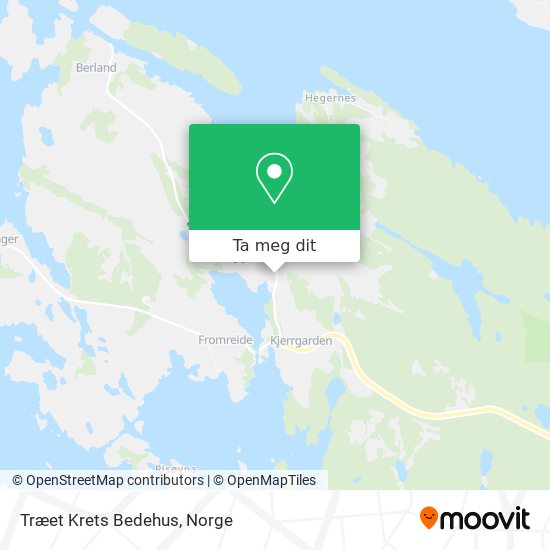 Træet Krets Bedehus kart