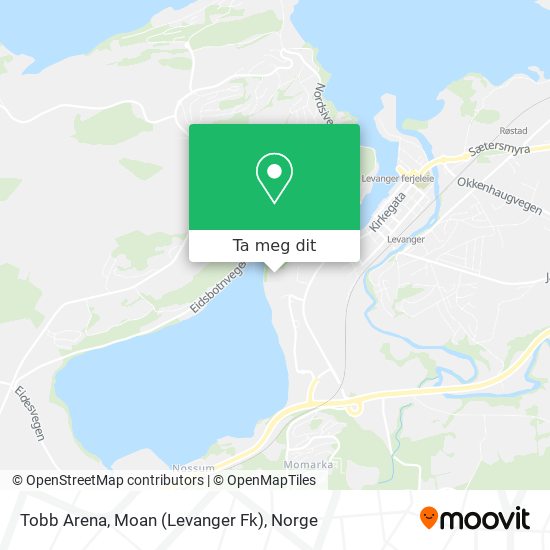 Tobb Arena, Moan (Levanger Fk) kart