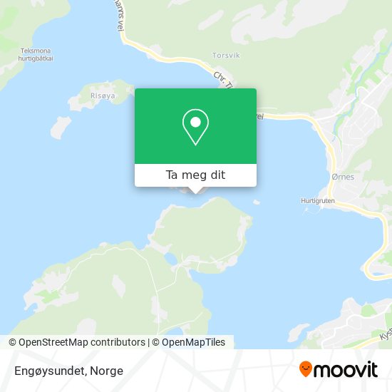 Engøysundet kart