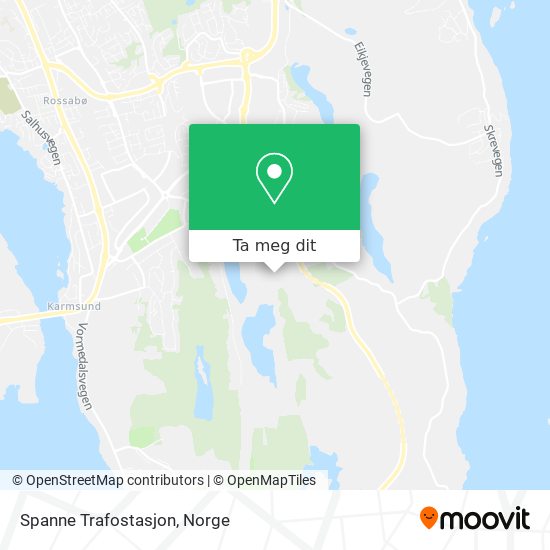 Spanne Trafostasjon kart