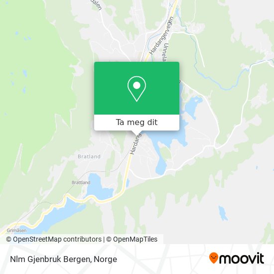 Nlm Gjenbruk Bergen kart