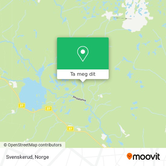 Svenskerud kart