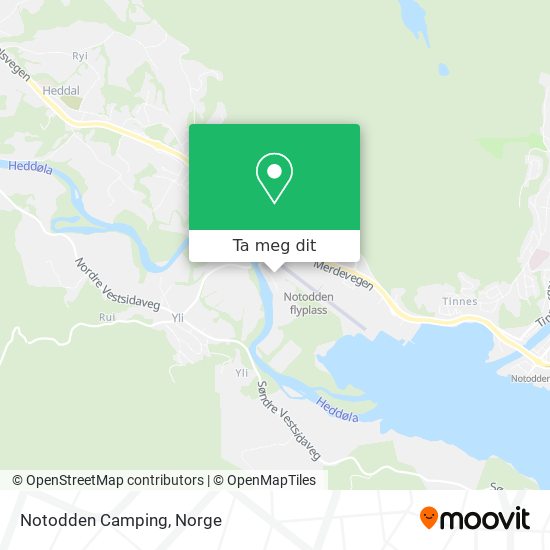 Notodden Camping kart