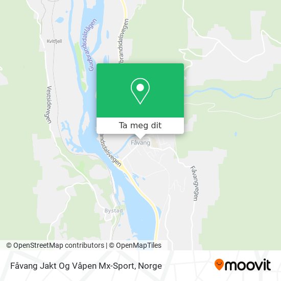 Fåvang Jakt Og Våpen Mx-Sport kart