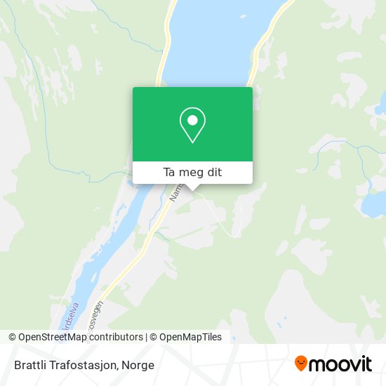 Brattli Trafostasjon kart