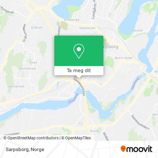 Sarpsborg kart