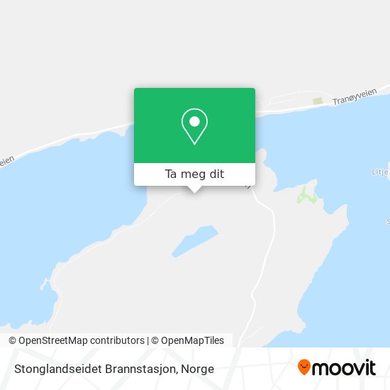 Stonglandseidet Brannstasjon kart