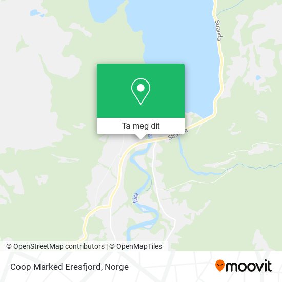 Coop Marked Eresfjord kart