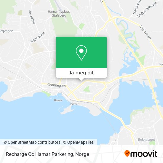 Recharge Cc Hamar Parkering kart
