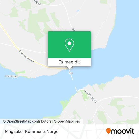 Ringsaker Kommune kart