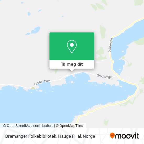 Bremanger Folkebibliotek, Hauge Filial kart