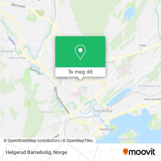 Helgerud Barnebolig kart