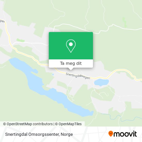 Snertingdal Omsorgssenter kart