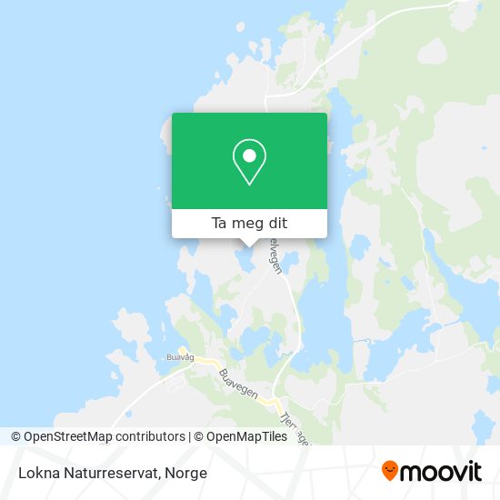 Lokna Naturreservat kart