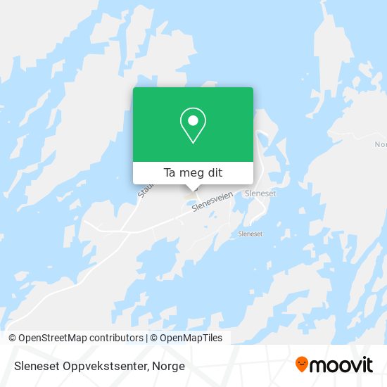 Sleneset Oppvekstsenter kart