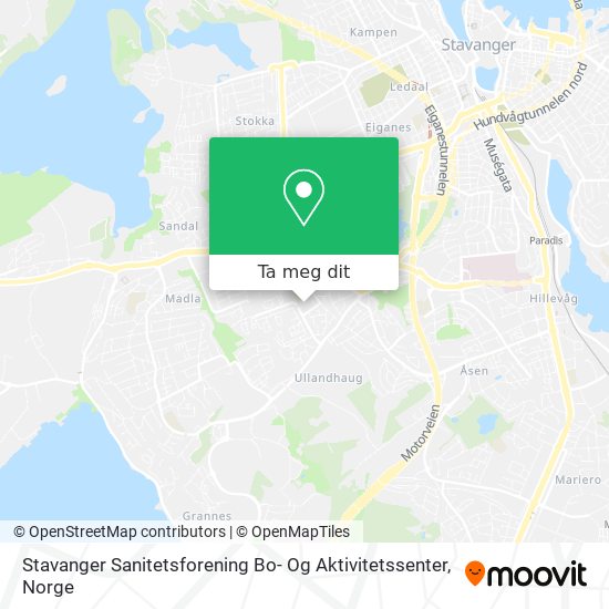 Stavanger Sanitetsforening Bo- Og Aktivitetssenter kart