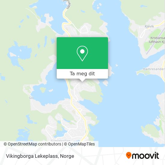 Vikingborga Lekeplass kart