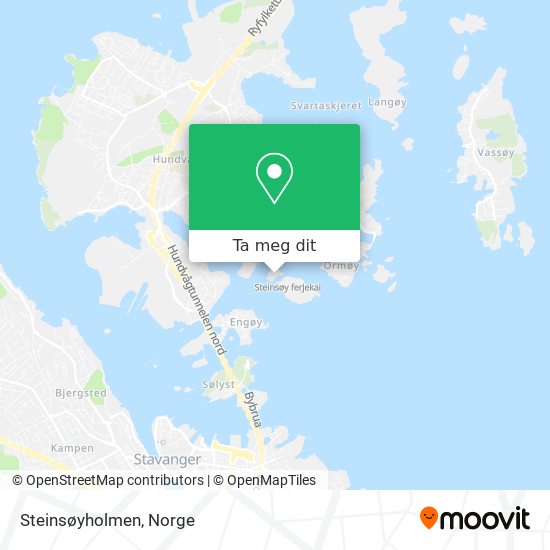 Steinsøyholmen kart