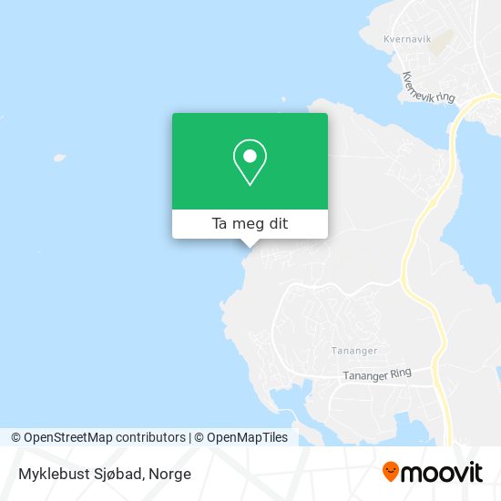 Myklebust Sjøbad kart