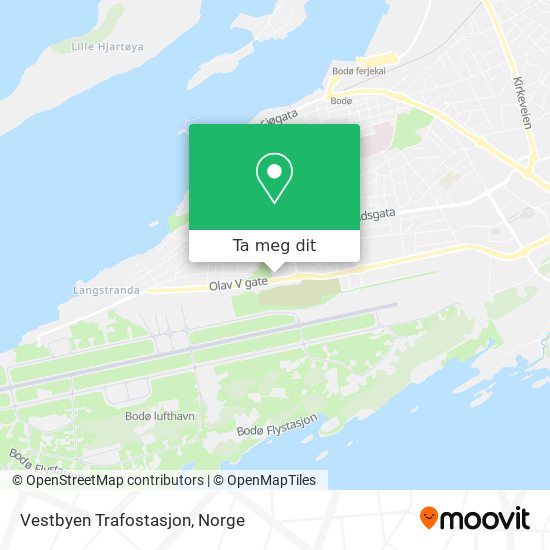 Vestbyen Trafostasjon kart