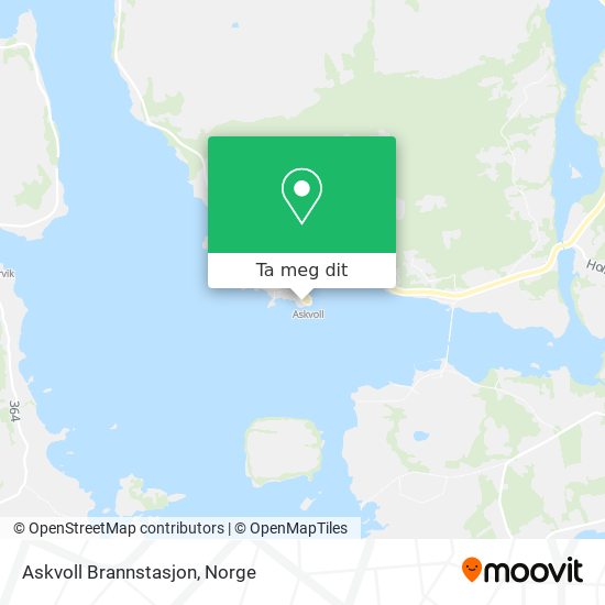 Askvoll Brannstasjon kart