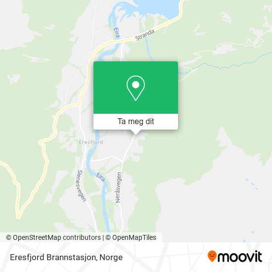 Eresfjord Brannstasjon kart