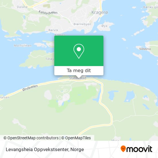 Levangsheia Oppvekstsenter kart