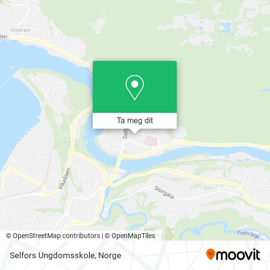 Selfors Ungdomsskole kart