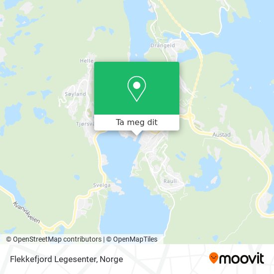 Flekkefjord Legesenter kart