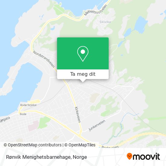 Rønvik Menighetsbarnehage kart