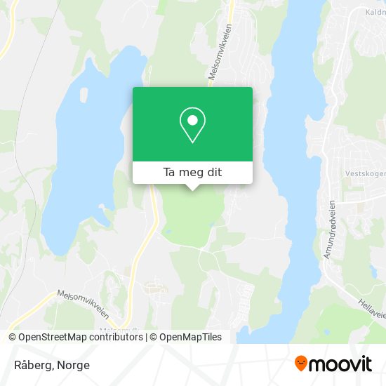 Råberg kart