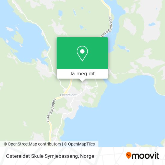 Ostereidet Skule Symjebasseng kart