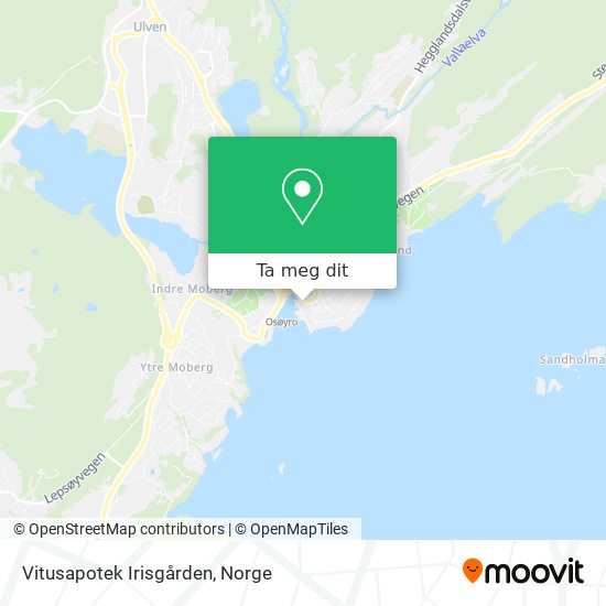 Vitusapotek Irisgården kart