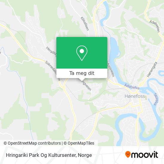 Hringariki Park Og Kultursenter kart