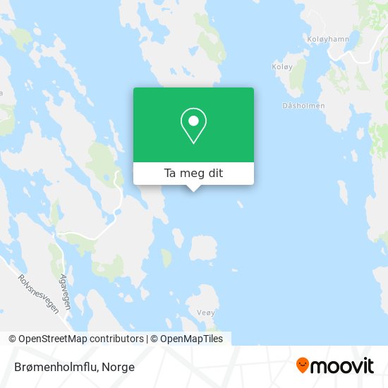 Brømenholmflu kart