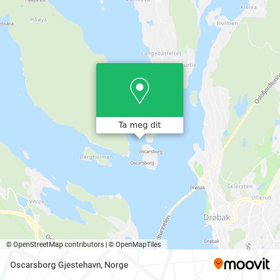 Oscarsborg Gjestehavn kart