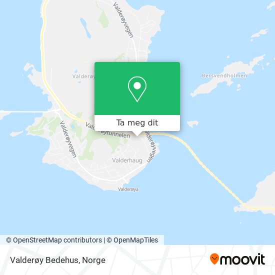 Valderøy Bedehus kart