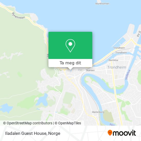 Iladalen Guest House kart