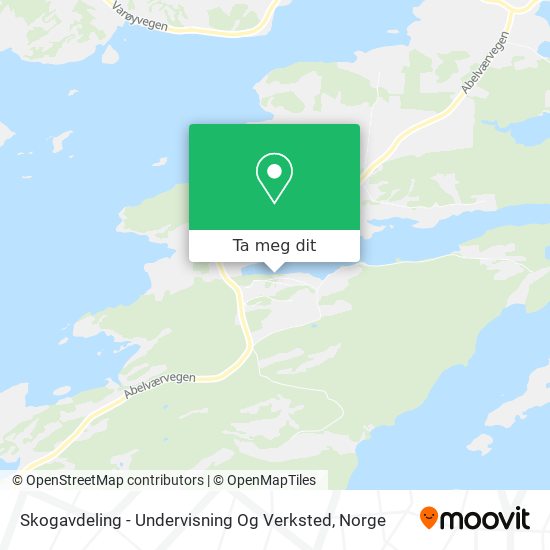 Skogavdeling - Undervisning Og Verksted kart